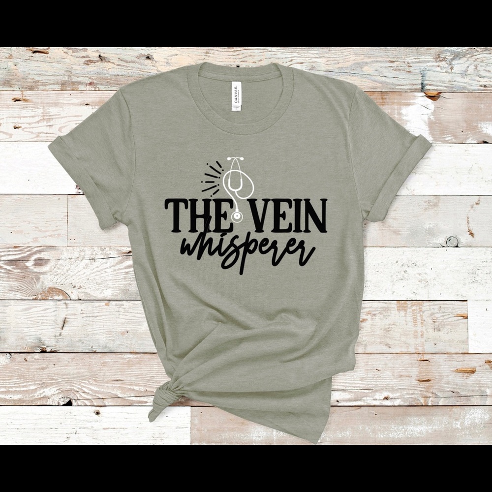 The Vein Whisperer Nurse T-Shirt